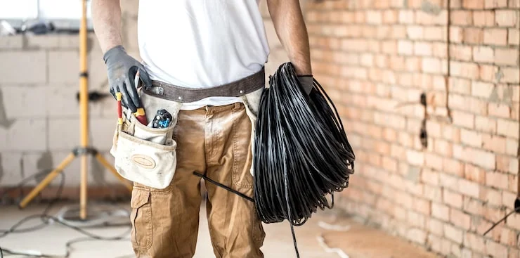Cabos elétricos para construção